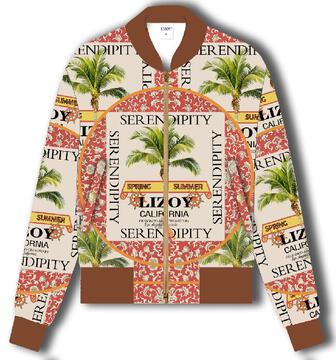 ALL OVER PALMS JACKET