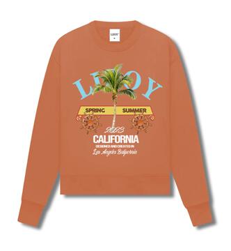 PALM CREWNECK SWEATER ORG