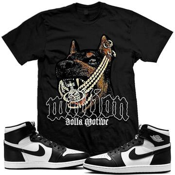DOBERMAN TEE BLK