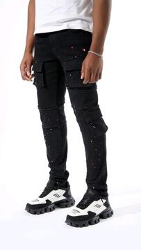 BLACK TACTICAL SKINNY