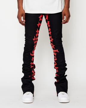 MI GENTE BLACK RED STACK
