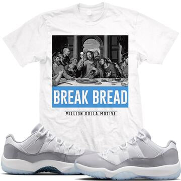 BREAK BREAD WHITE TEE