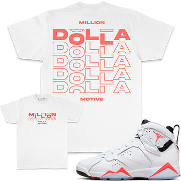 DOLLA DOLLA DOLLA TEE WHT