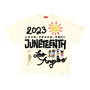 JUNETEENTH TEE CREAM