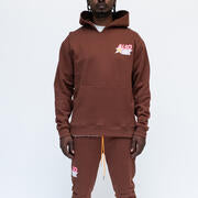 CAPITAL HOODIE BROWN