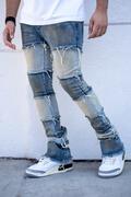 ELBE BLOCKED STACK DENIM