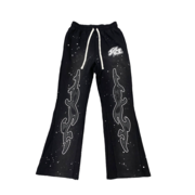 TRIBAL FLARED SWEATPANT