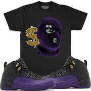 BENJAMIN SKI MASK BLACK PURPLE