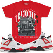 BUILT IN THE TRENCHES RED