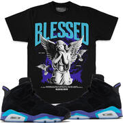 BLESSED ANGEL PURPLE/TEAL