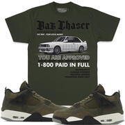 BAG CHASER TEE OLIVE