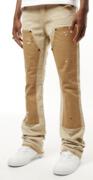 KHAKI CARPENTER STACK DENIM