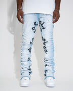 HOLT BABY BLUE STACKED SWEATS