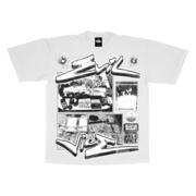 TRAP VICE WHITE AND BLACK TEE