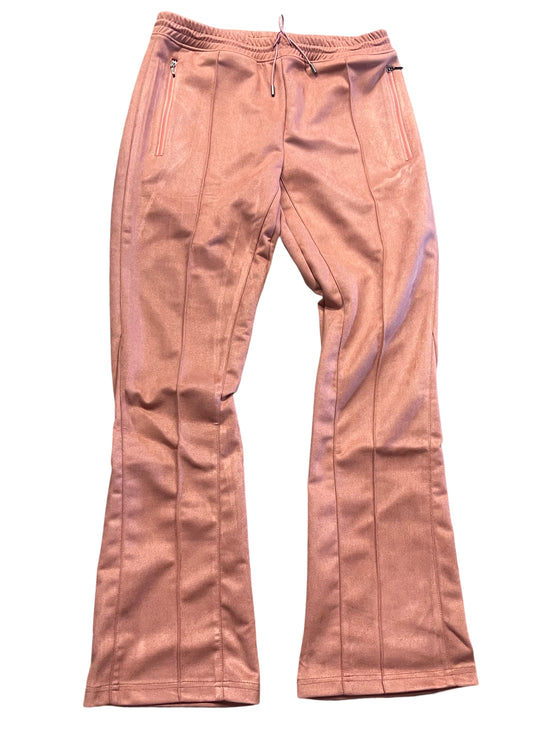 SUEDE STACK PEACH