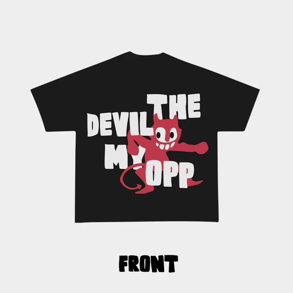 DEVIL MY OPP TEE BLK