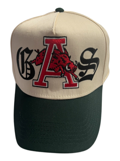 RAZORGAS HAT GREEN CREAM