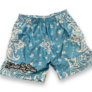 MBB BLUE PAISLEY SHORT