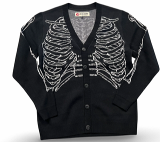 SKELETON CARDIGAN