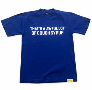BLUE COUGH SYRUP TEE