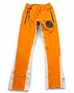 MANIFEST YOUR OWN MOTION ORANGE STACK JOGGER