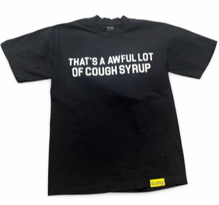 BLACK COUGH SYRUP TEE