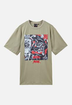 ABSTRK TEE OLIVE