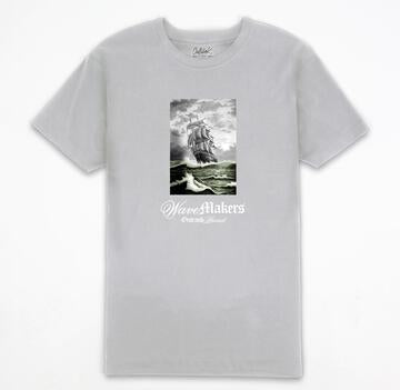 WAVE MAKERS TEE SILVER